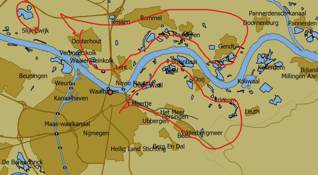 Op deze afdruk van een IENC wordt aangegeven welke informatie overbodig is voor het navigatie doel